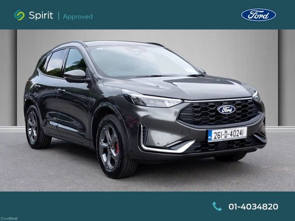 Ford Kuga SUV, Petrol Plug-in Hybrid, 2026, Grey