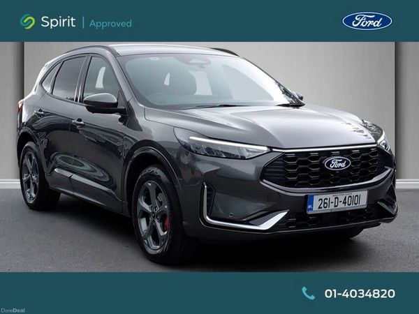 Ford Kuga SUV, Petrol Plug-in Hybrid, 2026, Grey