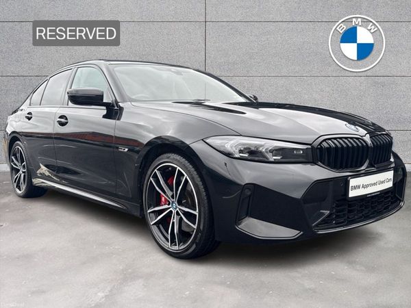 BMW 3-Series Saloon, Petrol Plug-in Hybrid, 2023, Black