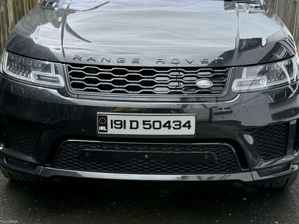 Land Rover Range Rover Sport SUV, Petrol Plug-in Hybrid, 2019, Black