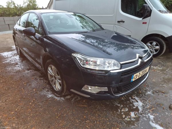 Citroen C5 Saloon, Diesel, 2013, Blue