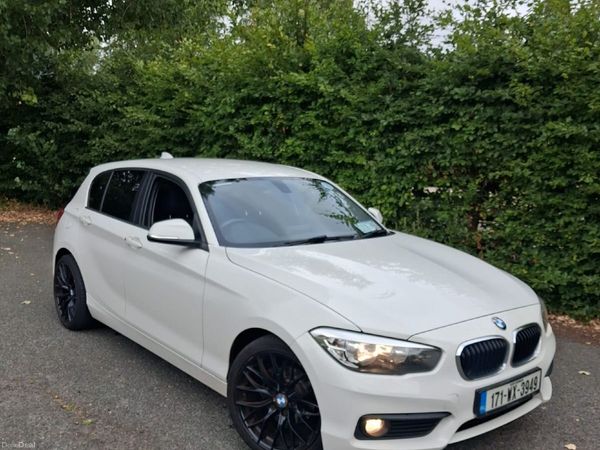 BMW 1-Series Hatchback, Diesel, 2017, White