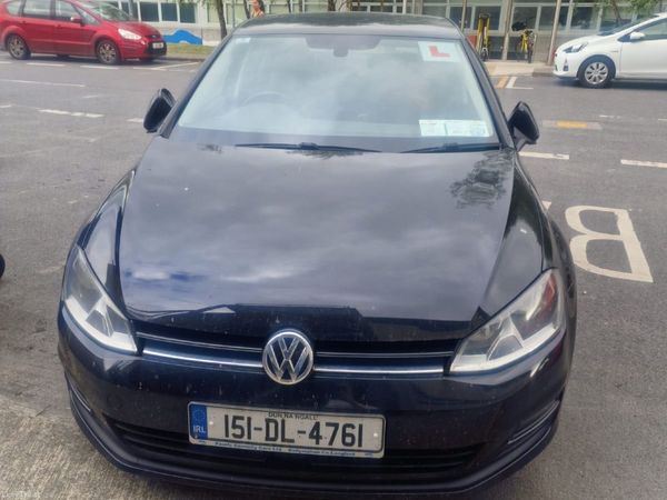 Volkswagen Golf Hatchback, Diesel, 2015, Black
