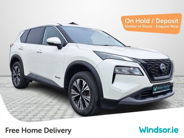 Nissan X-Trail SUV, Petrol Hybrid, 2023, White