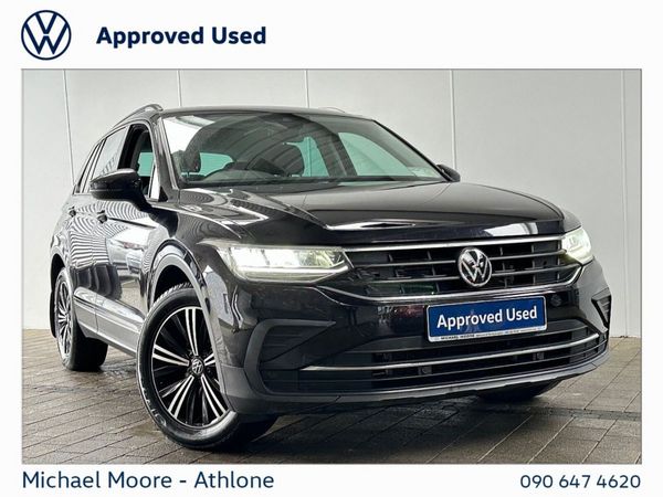 Volkswagen Tiguan SUV, Diesel, 2021, Black