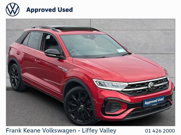 Volkswagen T-Roc SUV, Petrol, 2023, Red