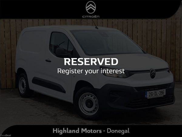 Citroen Berlingo MPV, Diesel, 2025, White