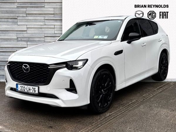 Mazda CX-60 SUV, Petrol Plug-in Hybrid, 2023, White