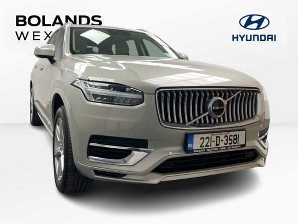 Volvo XC90 SUV, Petrol Plug-in Hybrid, 2022, Grey