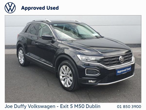 Volkswagen T-Roc SUV, Petrol, 2020, Black