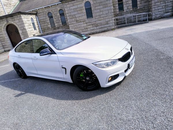 BMW 4-Series Saloon, Diesel, 2015, White