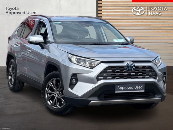 Toyota RAV4 SUV, Petrol Hybrid, 2022, Silver