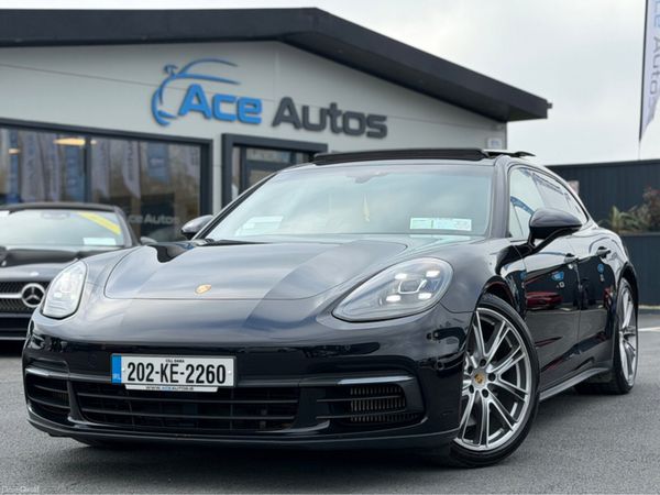 Porsche Panamera Estate, Petrol Plug-in Hybrid, 2020, Black