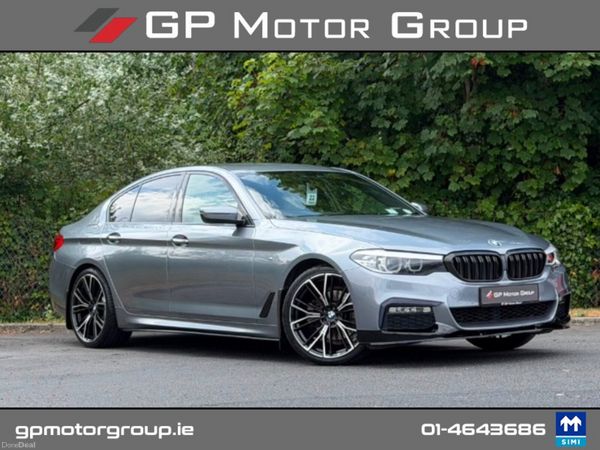 BMW 5-Series Saloon, Diesel, 2018, Blue