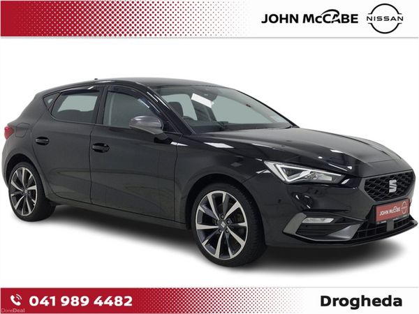 SEAT Leon Hatchback, Petrol Plug-in Hybrid, 2021, Black