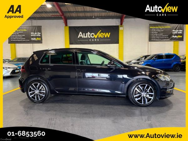 Volkswagen Golf Hatchback, Petrol, 2019, Black