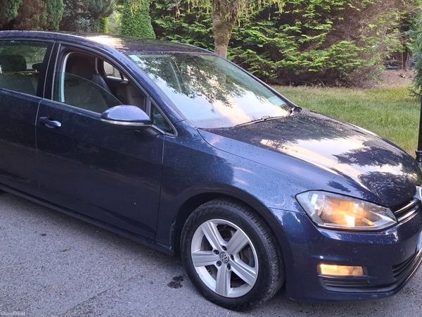 Volkswagen Golf Hatchback, Diesel, 2015, Blue
