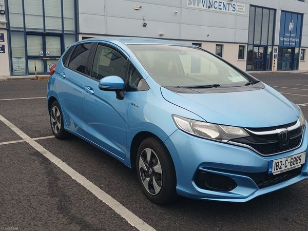 Honda Fit Hatchback, Petrol Hybrid, 2018, Blue