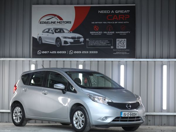 Nissan Note Hatchback, Petrol, 2015, Silver