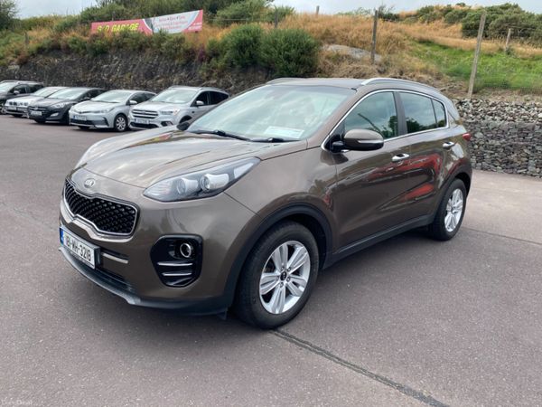 Kia Sportage SUV, Diesel, 2018, Brown