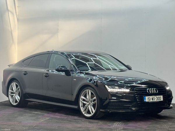 Audi A7 Hatchback, Diesel, 2015, Black
