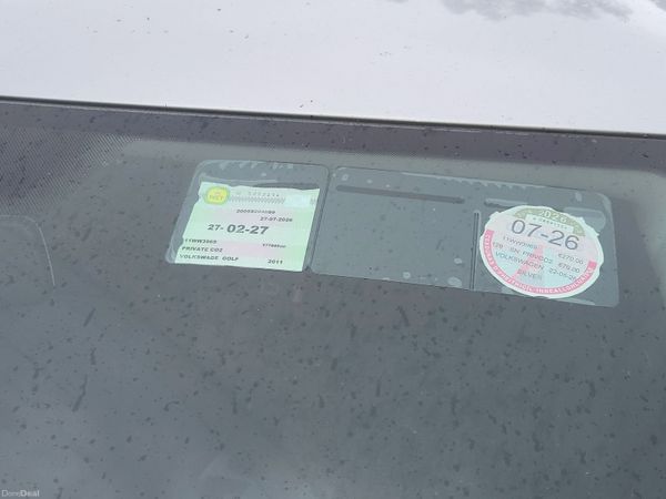 Volkswagen Golf Hatchback, Petrol, 2011, Silver