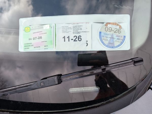 Skoda Octavia Saloon, Petrol, 2015, Grey