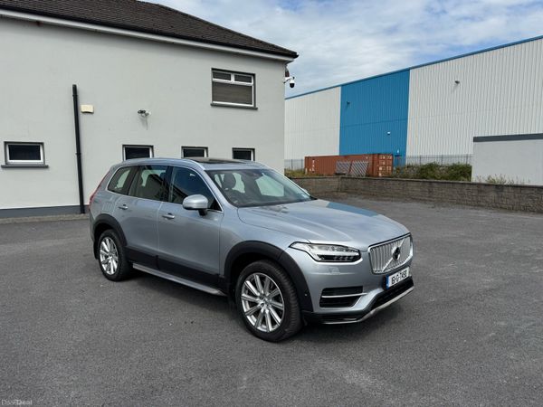 Volvo XC90 SUV, Petrol Plug-in Hybrid, 2016, Silver