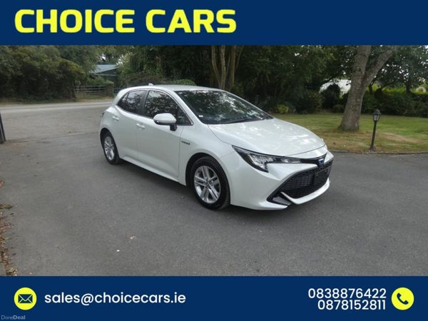 Toyota Corolla Hatchback, Petrol Hybrid, 2019, White