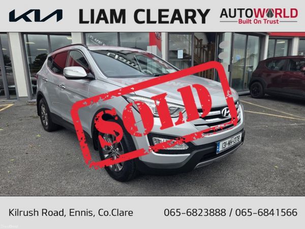 Hyundai Santa Fe SUV, Diesel, 2013, Silver