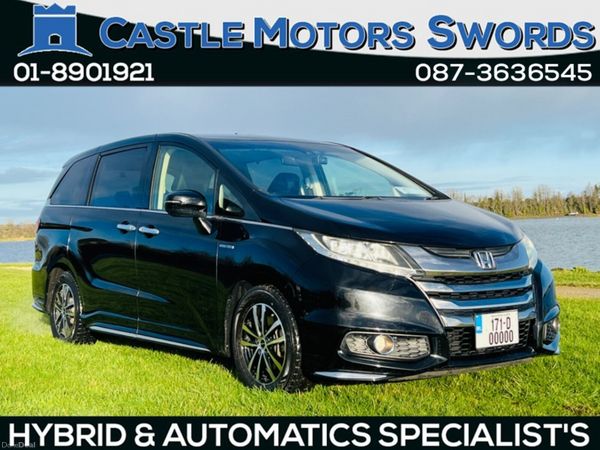 Honda Odyssey MPV, Petrol Hybrid, 2017, Black