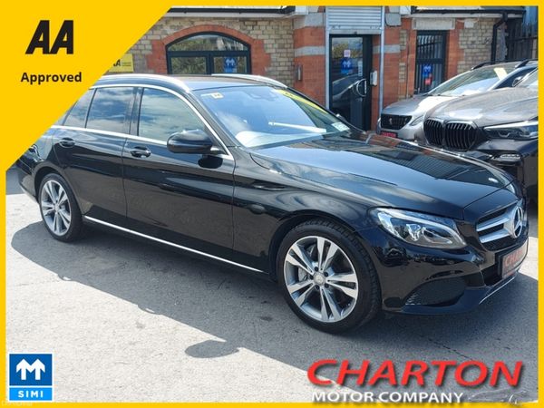 Mercedes-Benz C-Class Estate, Petrol Plug-in Hybrid, 2016, Black
