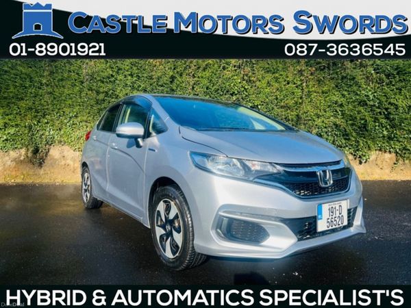 Honda Fit Hatchback, Petrol Hybrid, 2019, Silver