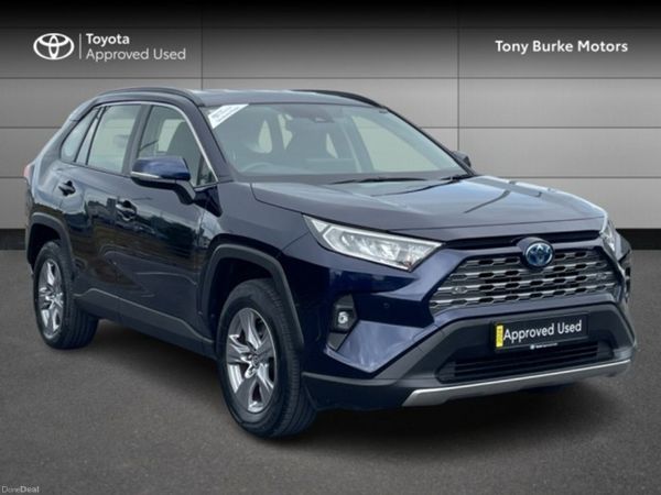 Toyota RAV4 SUV, Petrol Hybrid, 2024, Blue