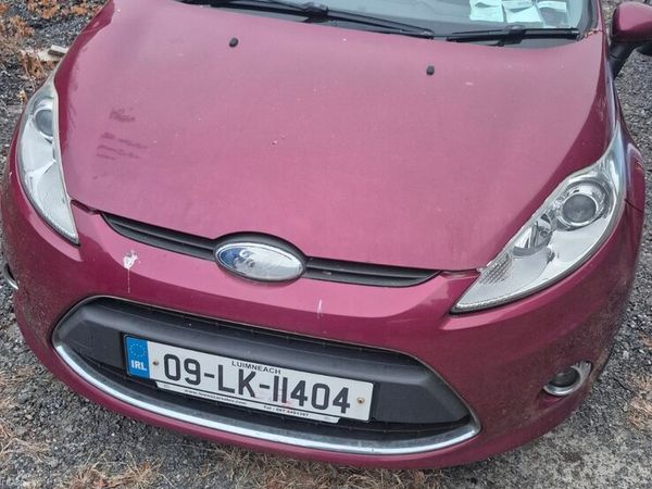 Ford Fiesta Hatchback, Diesel, 2009, Red