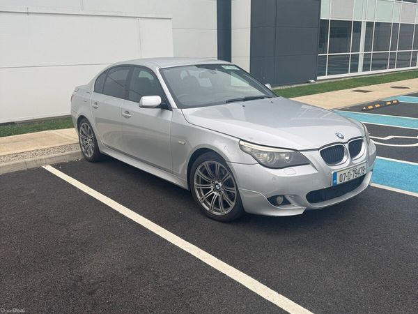 BMW 5-Series Saloon, Diesel, 2007, Silver