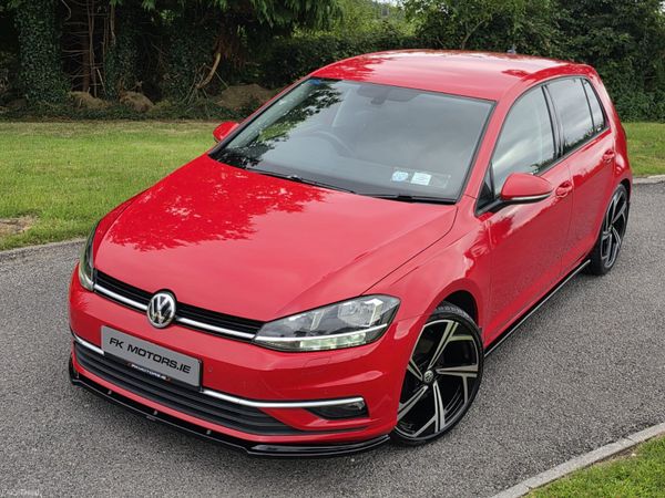 Volkswagen Golf Estate, Diesel, 2019, Red