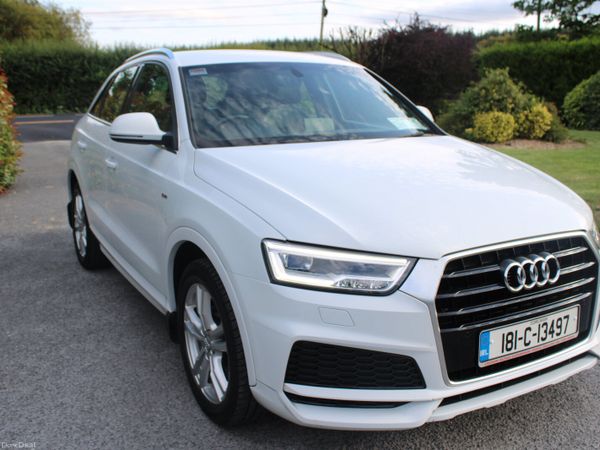 Audi Q3 SUV, Diesel, 2018, White