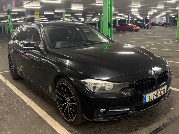 BMW 3-Series Estate, Diesel, 2013, Black