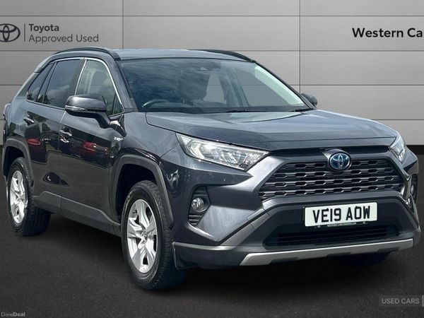 Toyota RAV4 SUV, Petrol Hybrid, 2019, Grey