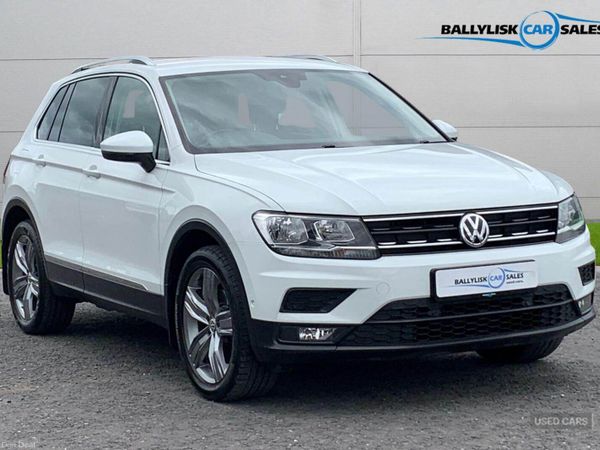 Volkswagen Tiguan SUV, Diesel, 2020, White