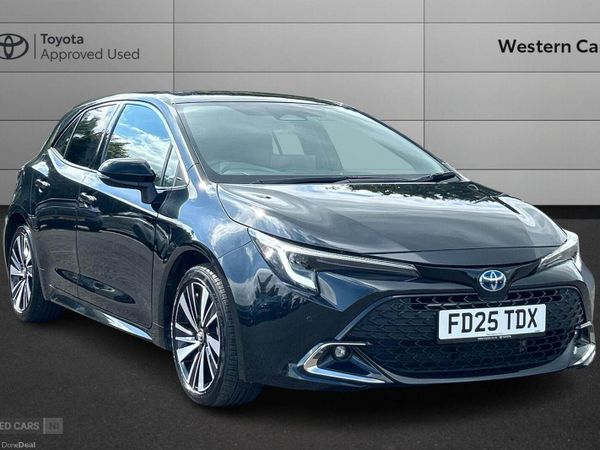 Toyota Corolla Hatchback, Petrol Hybrid, 2025, Black
