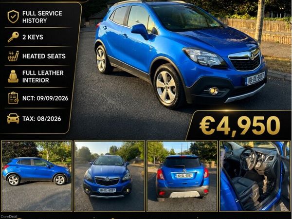 Vauxhall Mokka Hatchback, Diesel, 2016, Blue