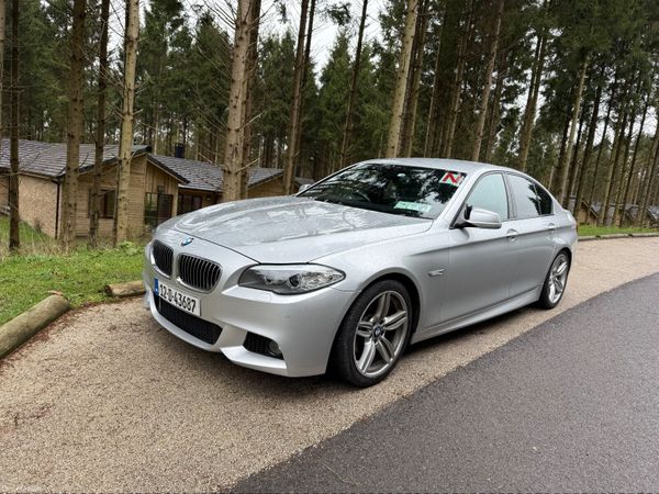 BMW 5-Series Saloon, Diesel, 2012, Silver