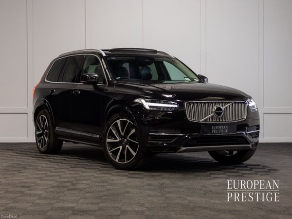 Volvo XC90 SUV, Petrol Plug-in Hybrid, 2018, Black