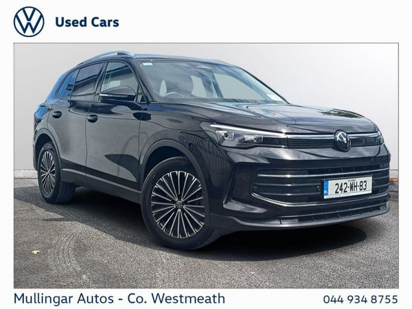 Volkswagen Tiguan SUV, Diesel, 2024, Black