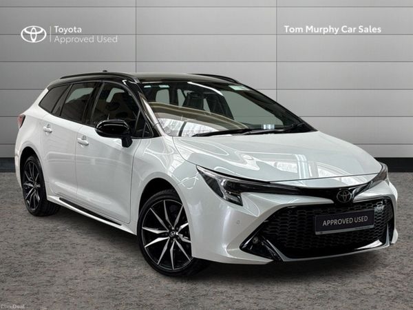 Toyota Corolla Estate, Petrol Hybrid, 2025, White