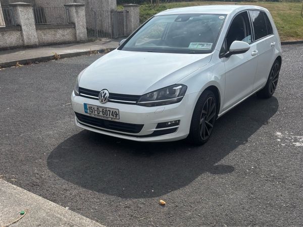 Volkswagen Golf Hatchback, Petrol, 2015, White