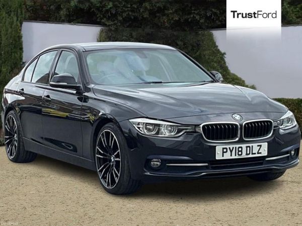 BMW 3-Series Saloon, Diesel, 2018, Black