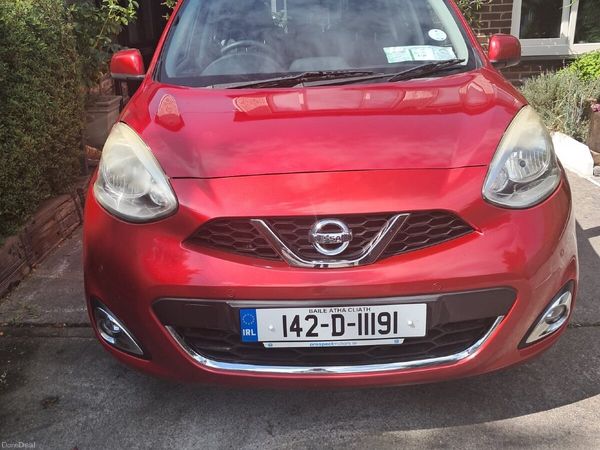 Nissan Micra Hatchback, Petrol, 2014, Red